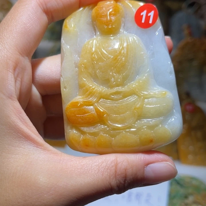 夜***狼吊坠(不含链)未镶嵌翡翠