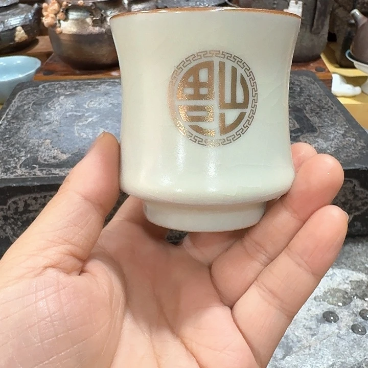 主人杯子瓷。。品茗瓷