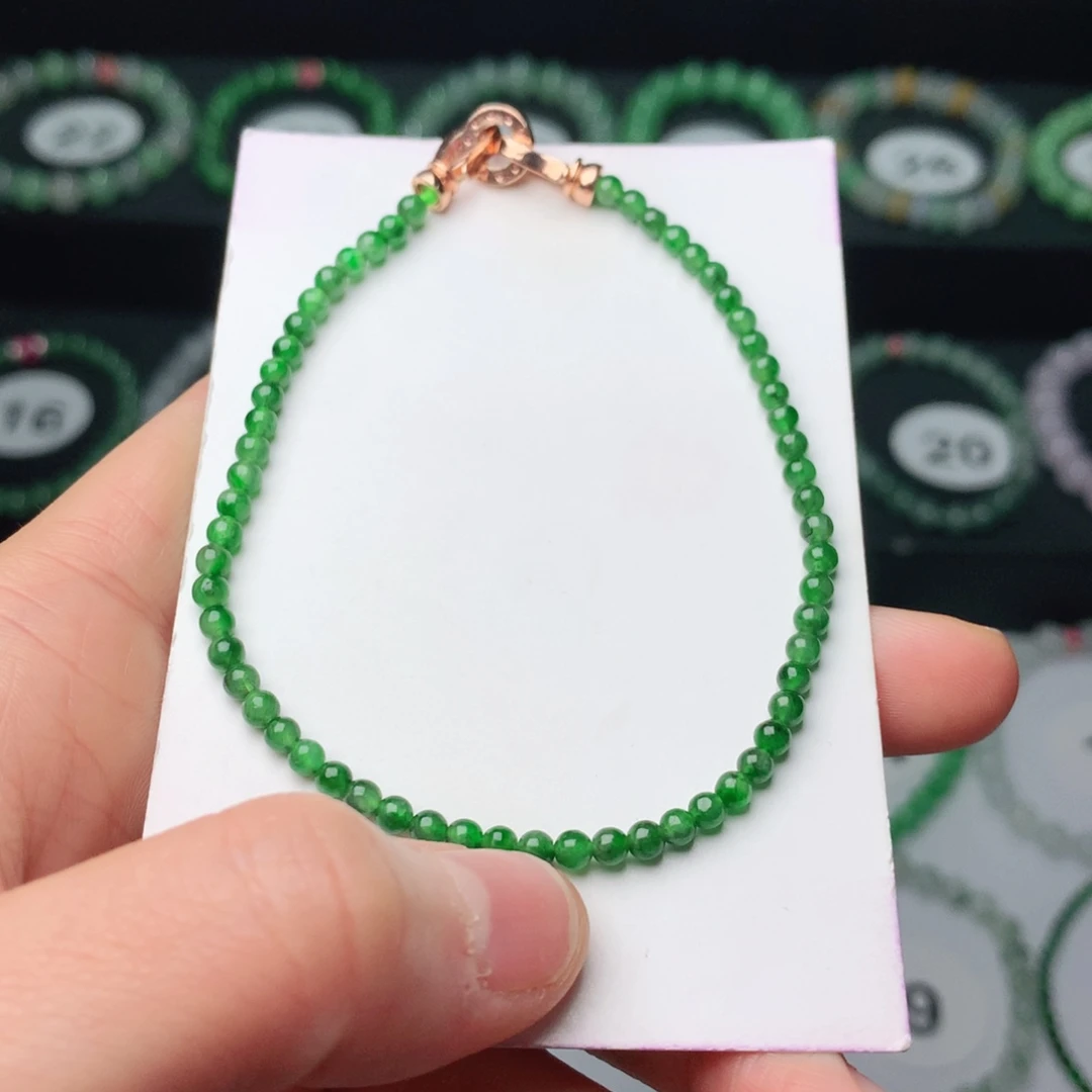翡翠未镶嵌手链翡翠