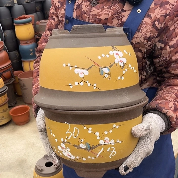 紫砂紫砂花盆是指花