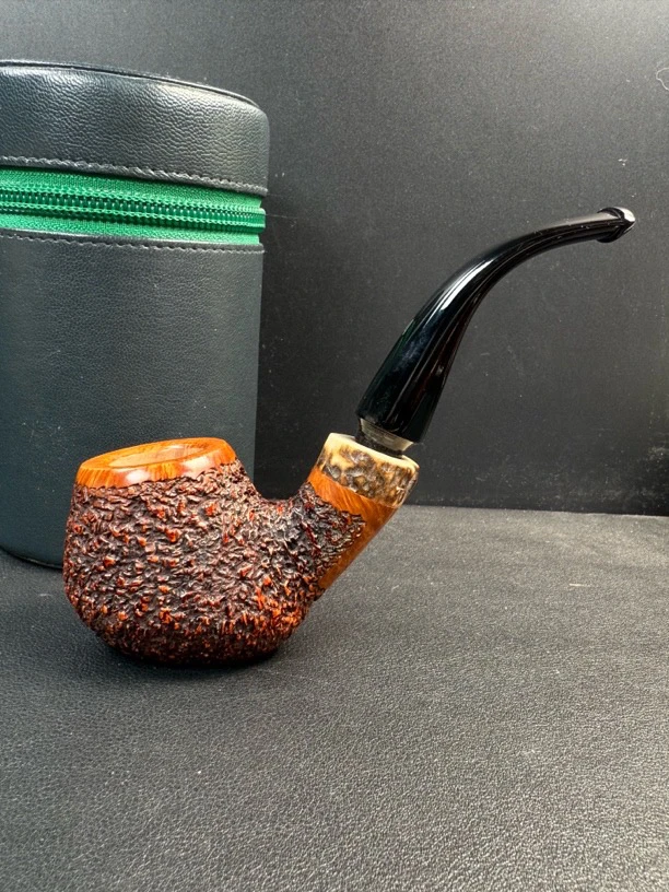 意大利帕斯库奇石楠木手工烟斗