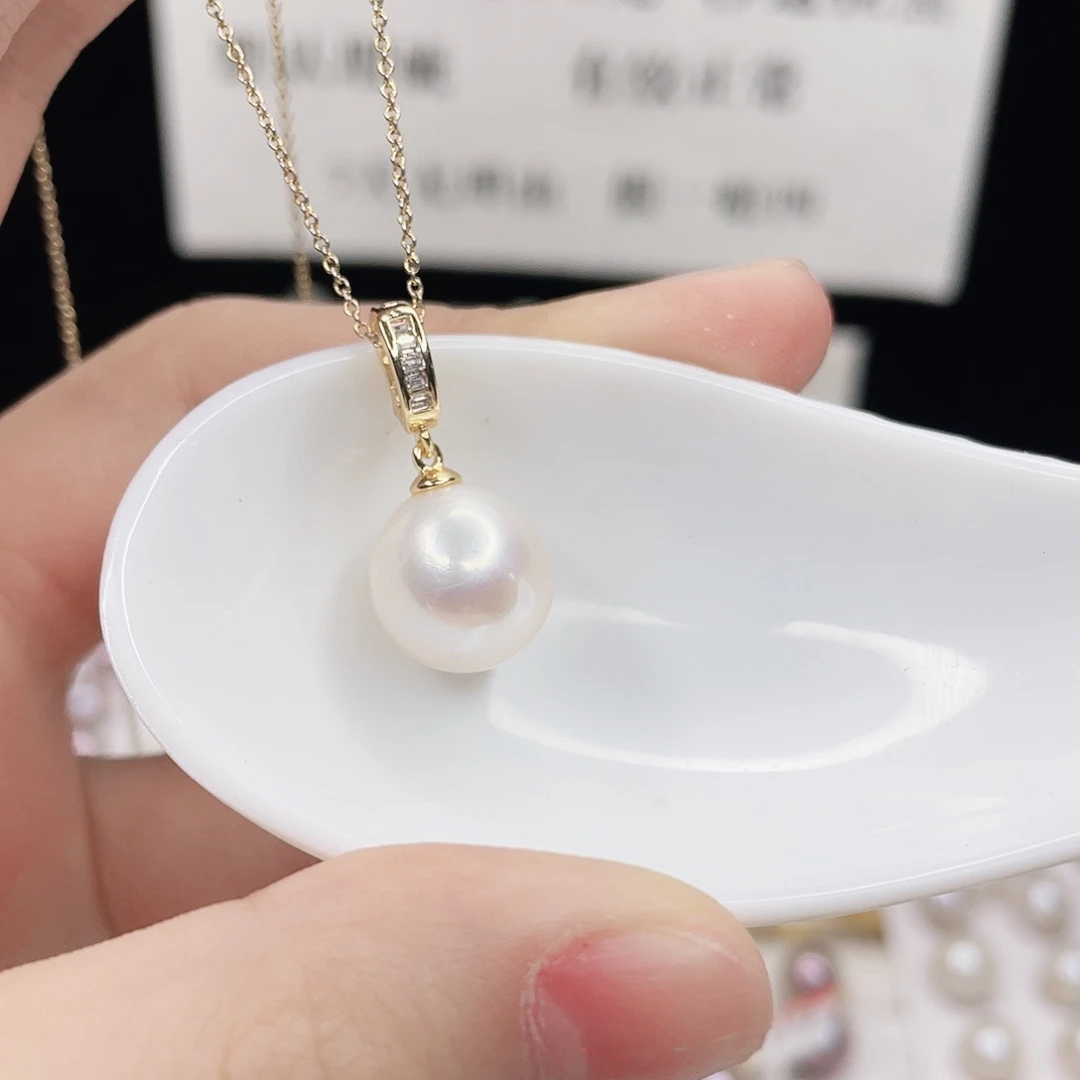 吊坠(赠链)淡水珍珠合金