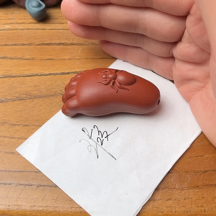 紫砂茶宠紫砂知足
