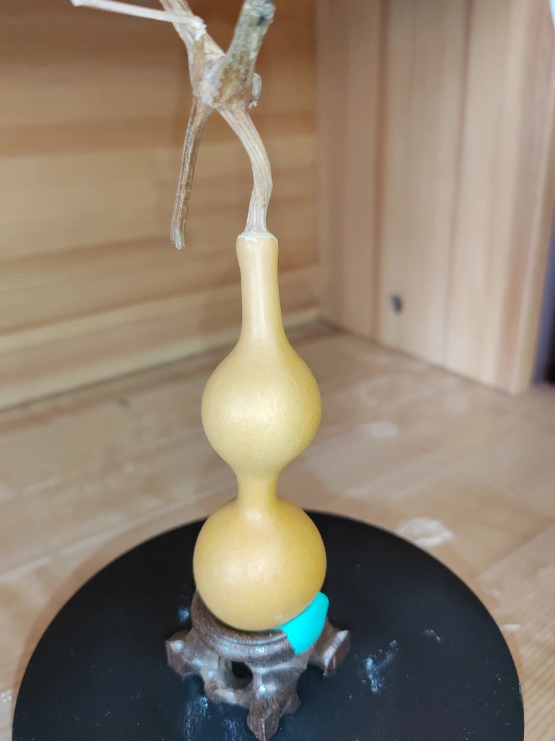 精品天然中华本捻葫芦手把件