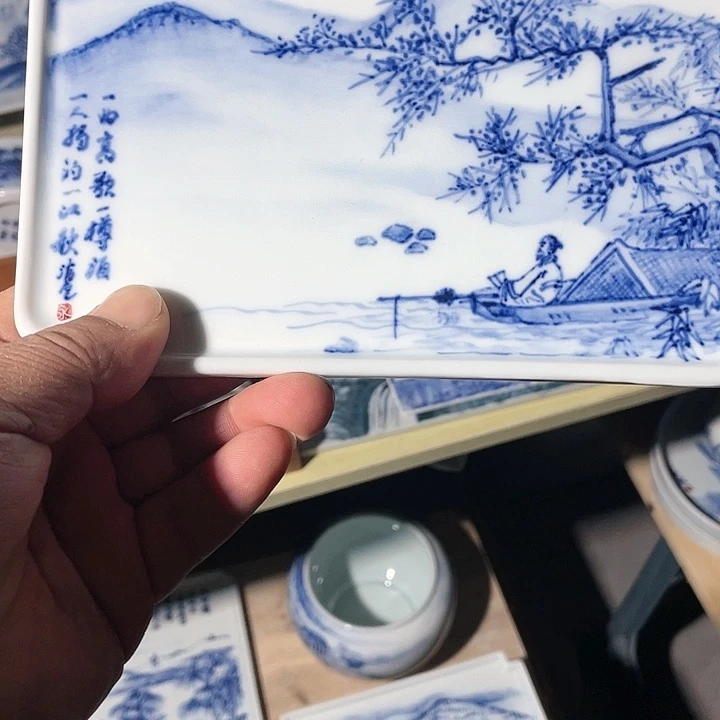 瓷片止****.景德镇瓷器手工手绘