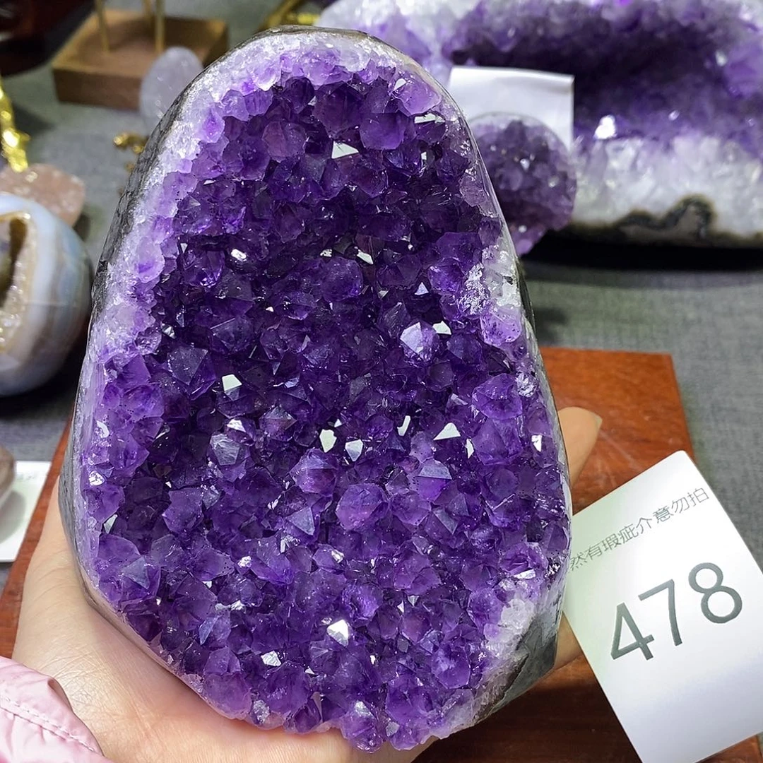 未镶嵌珠宝半成品紫晶