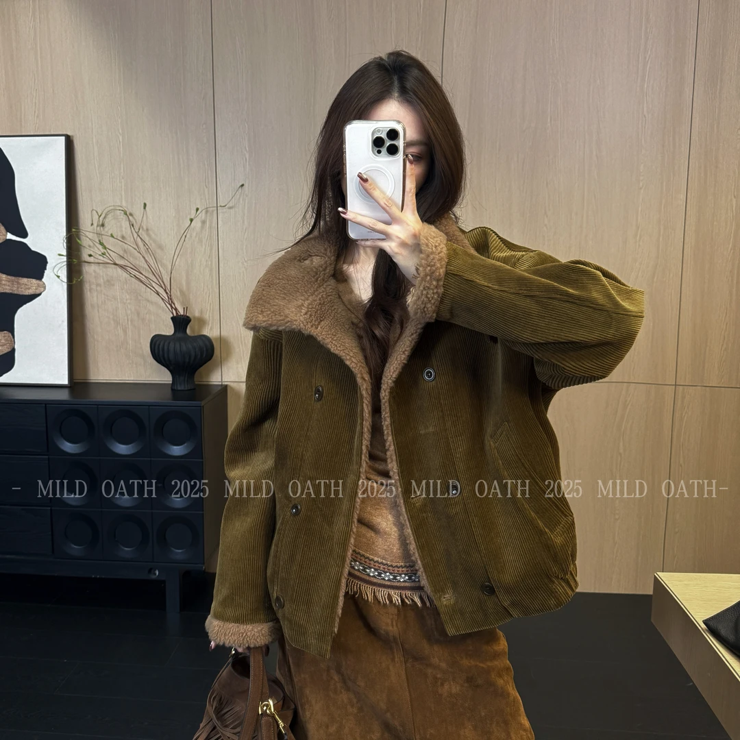 MILD OATH【自由穿行】羊毛设计师派克系列羽绒服