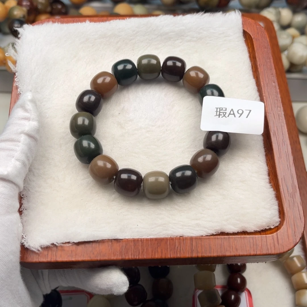 菩提根/象牙果吊坠ฅ****瑕A97桶珠13mm一串