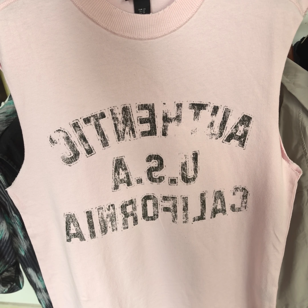 潮牌美式坎肩 背心