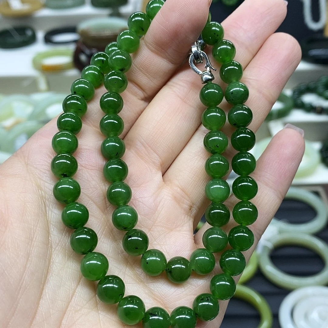 和田玉（碧玉）未镶嵌颈饰