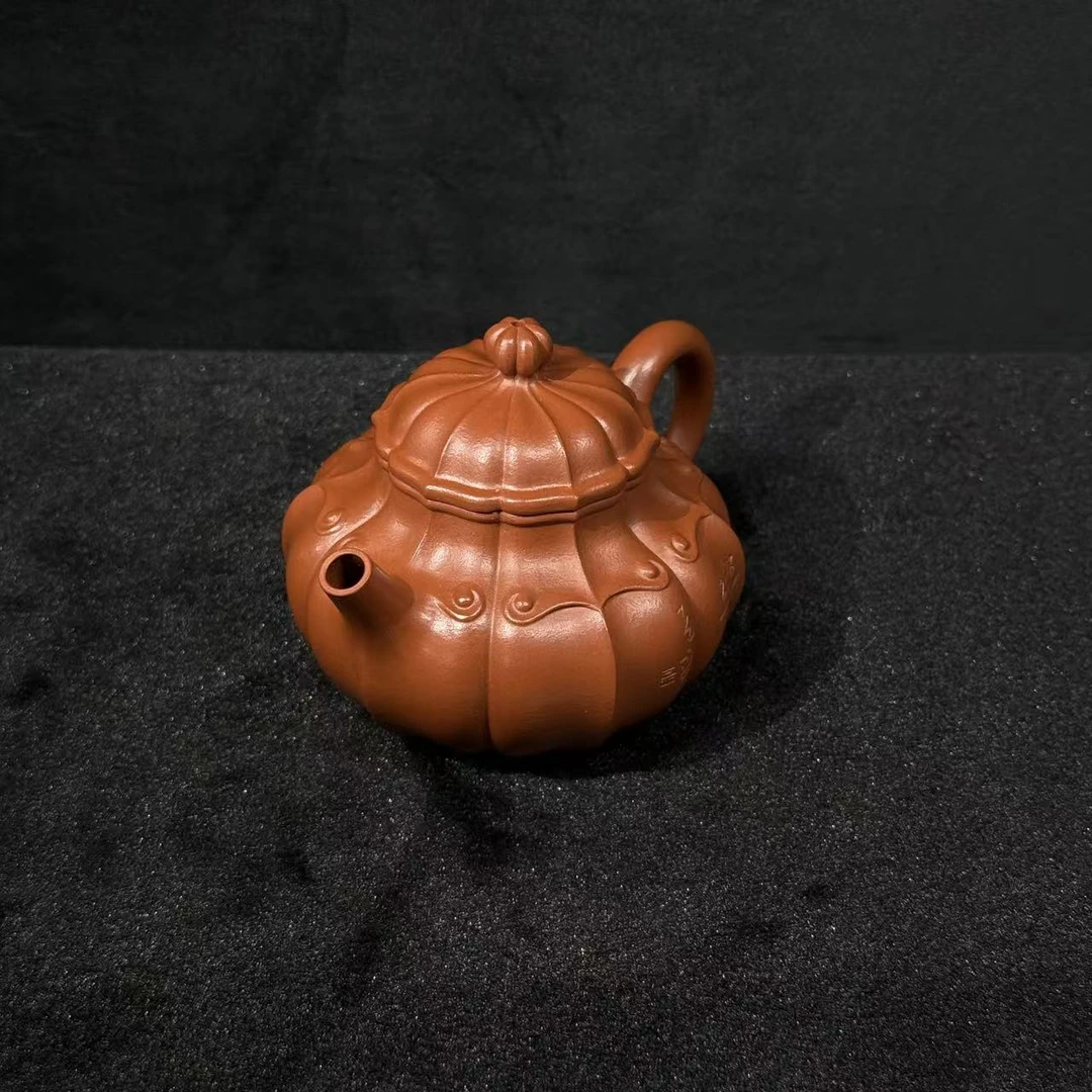 42/102805/吴永明/紫砂壶筋纹容天/大红袍