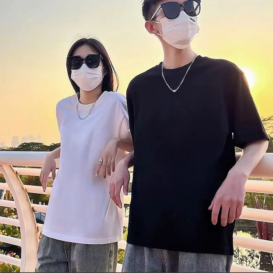 PETTINES街头短袖T恤男女通款休闲百搭情侣潮TRSY-14