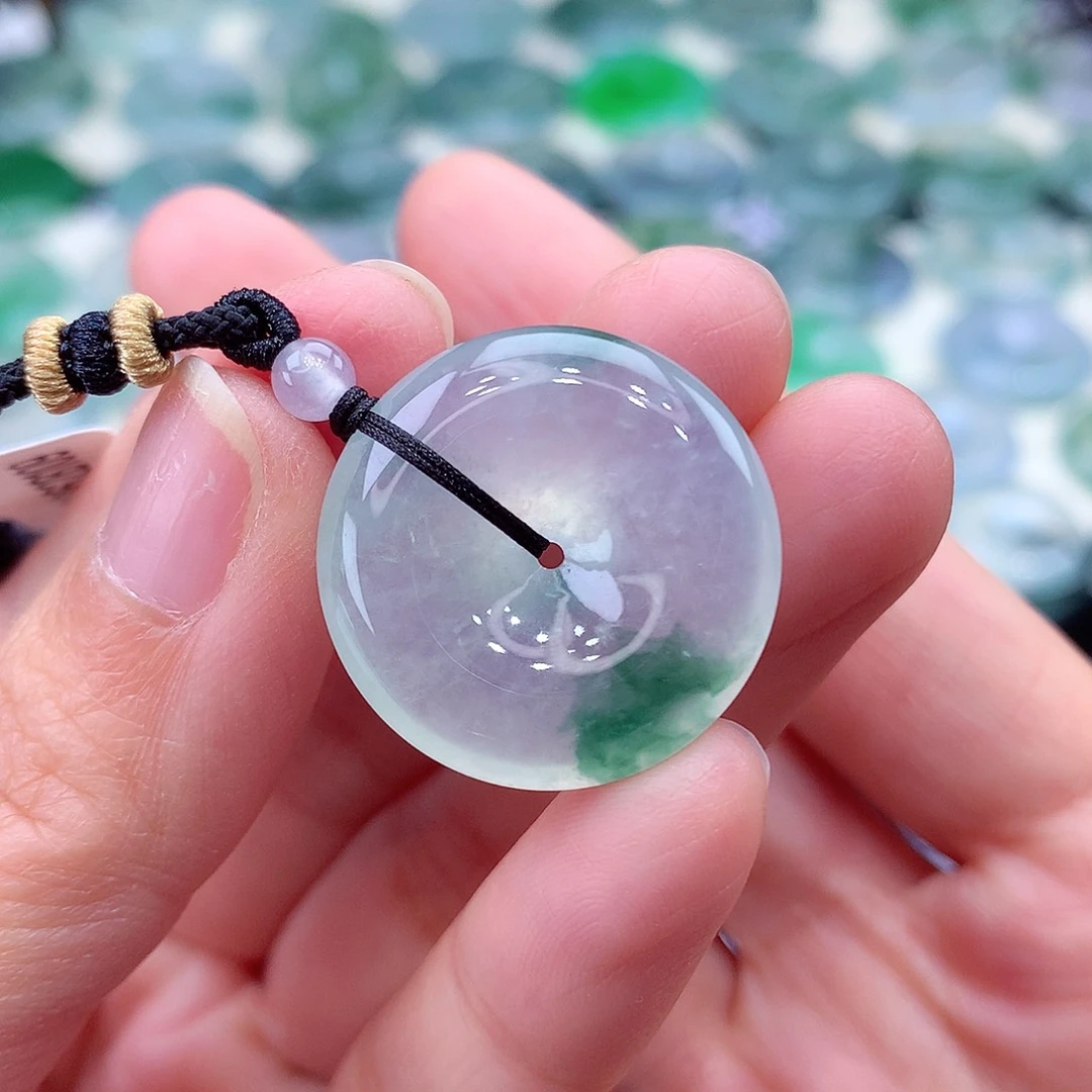 颈饰未镶嵌翡翠编号73-尺寸23.3/5.6