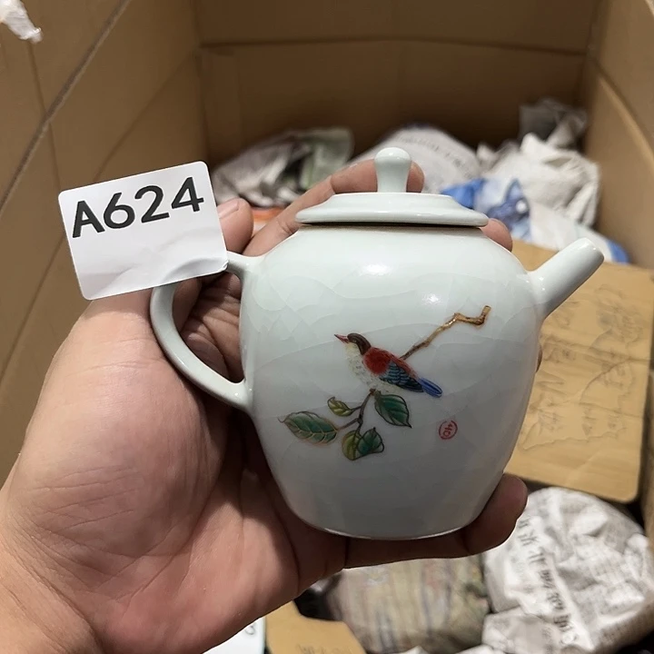 用***0瓷片茶摆件工艺品摆件666