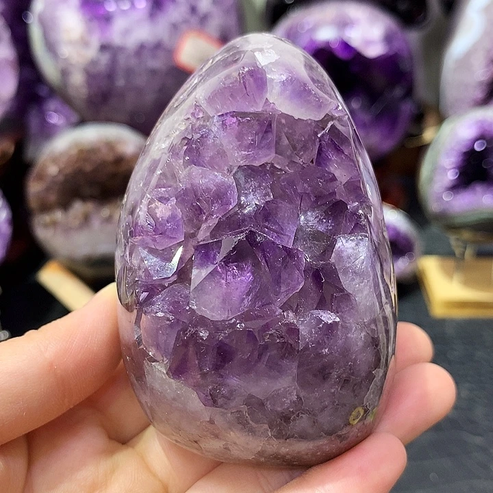 未镶嵌珠宝半成品紫晶