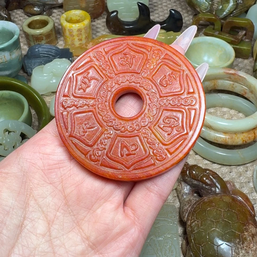 吊坠白玉菩提挂件
