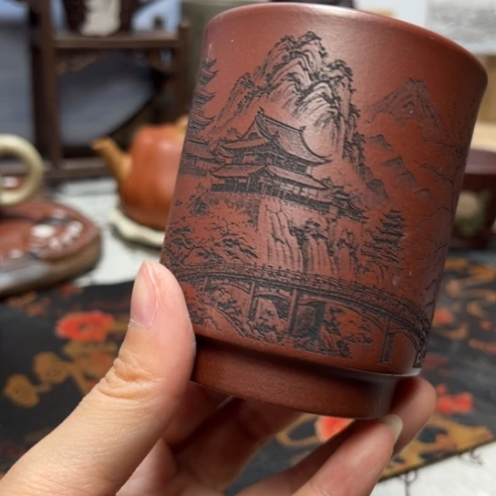 紫砂茶杯宜兴紫砂茶具