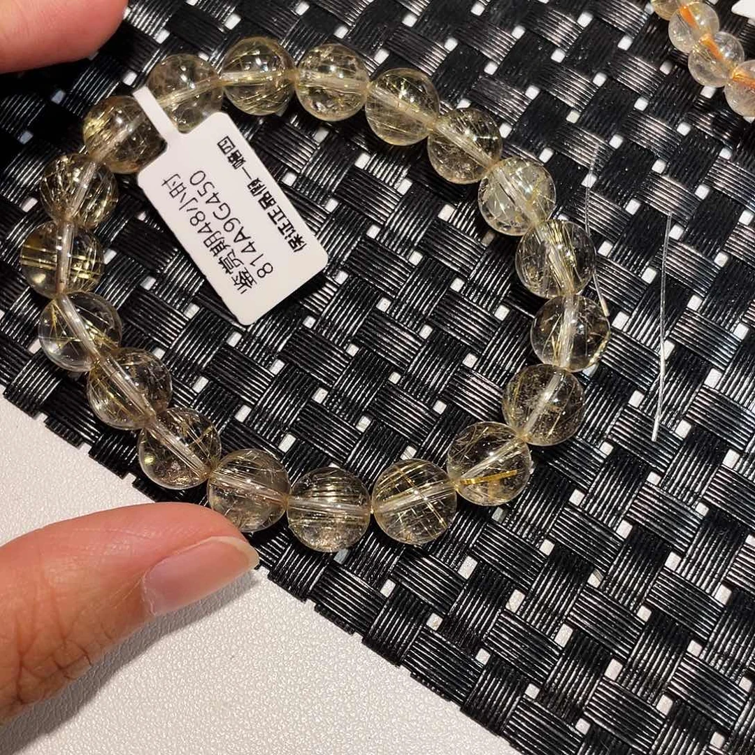 未镶嵌手串水晶金发烟花10.2m