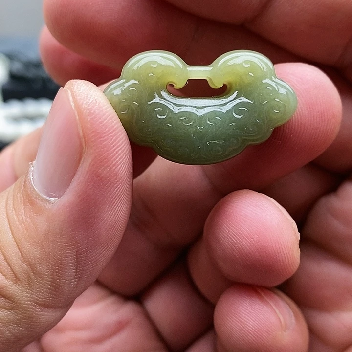 【闪购商品】未镶嵌手链和田玉如意锁