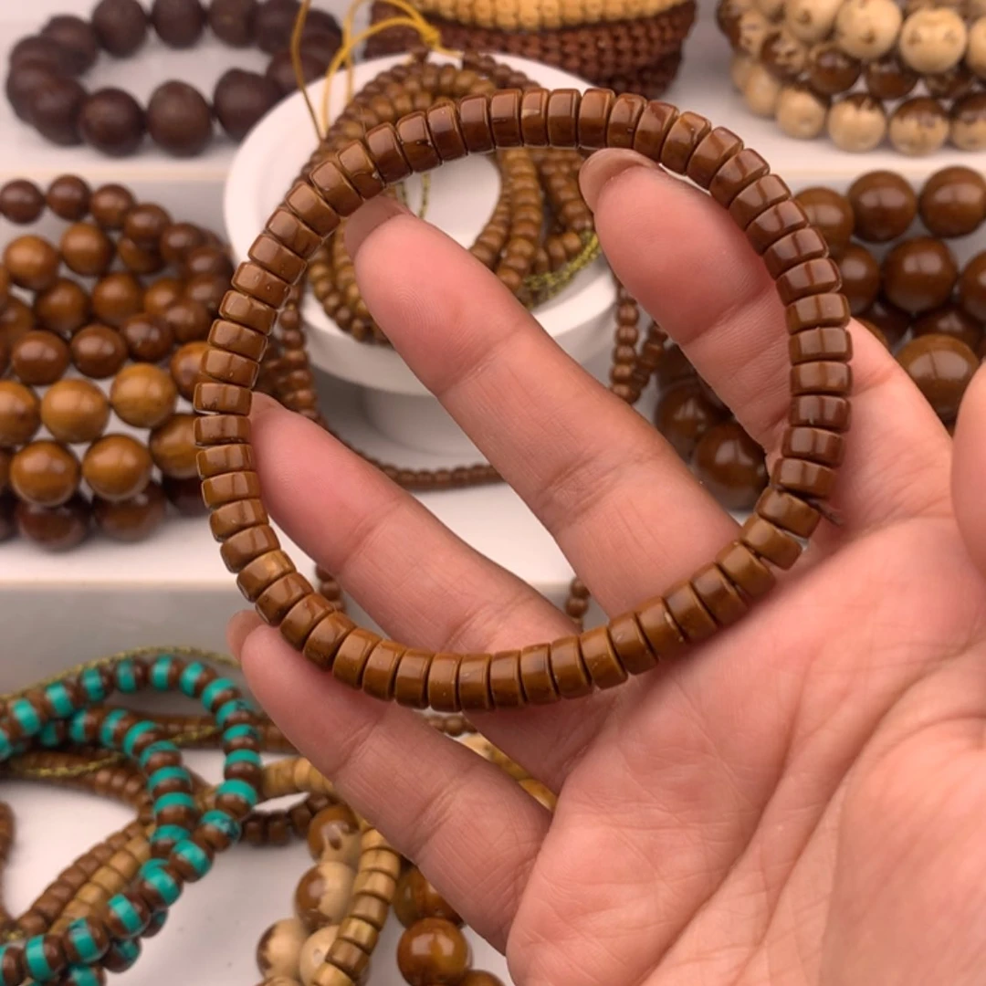 【闪购商品】紫金鼠手串实心纯肉薯片7*3.5