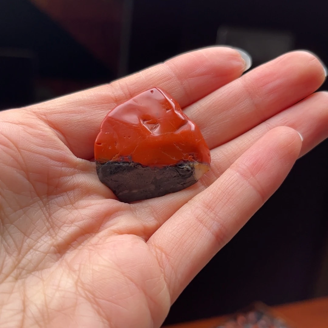 未镶嵌老南红随型南红玛瑙