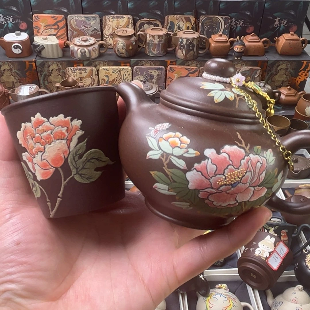 茶壶紫砂200cc原矿精工半手