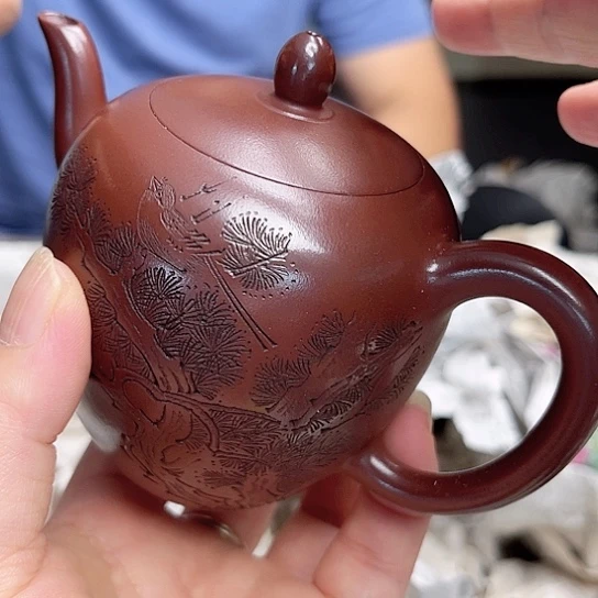 茶壶紫砂今天晚上我要和