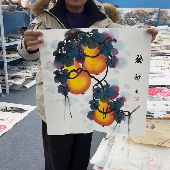 国画纯手绘作品欣赏