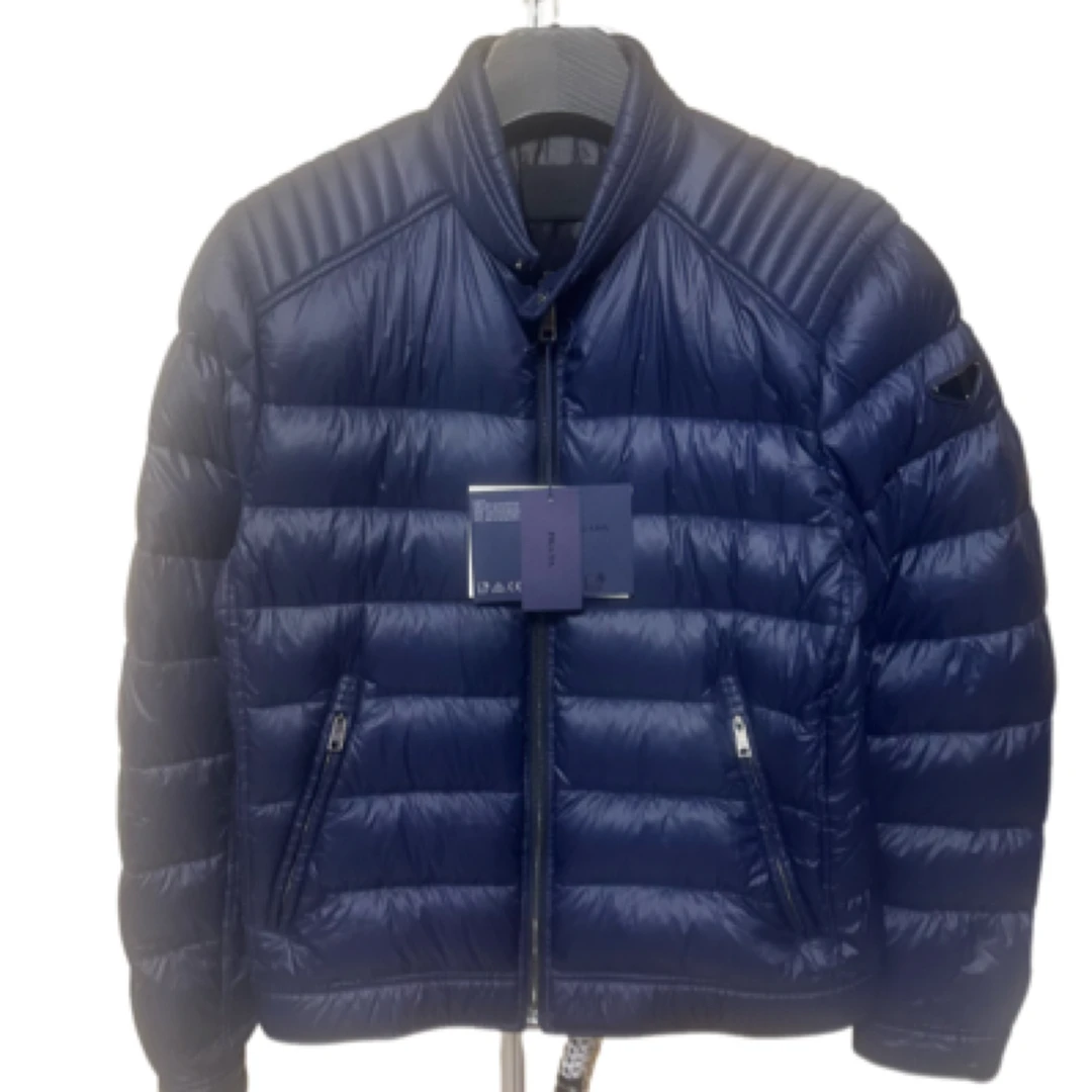 未使用 Prada/普拉达 0804普拉达三角钢标羽绒服爆款/50/全新带吊