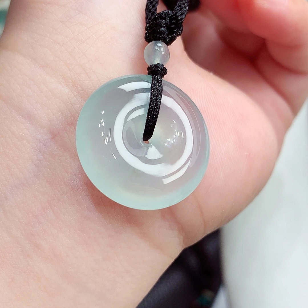 翡翠未镶嵌颈饰翡翠48，22.9/6