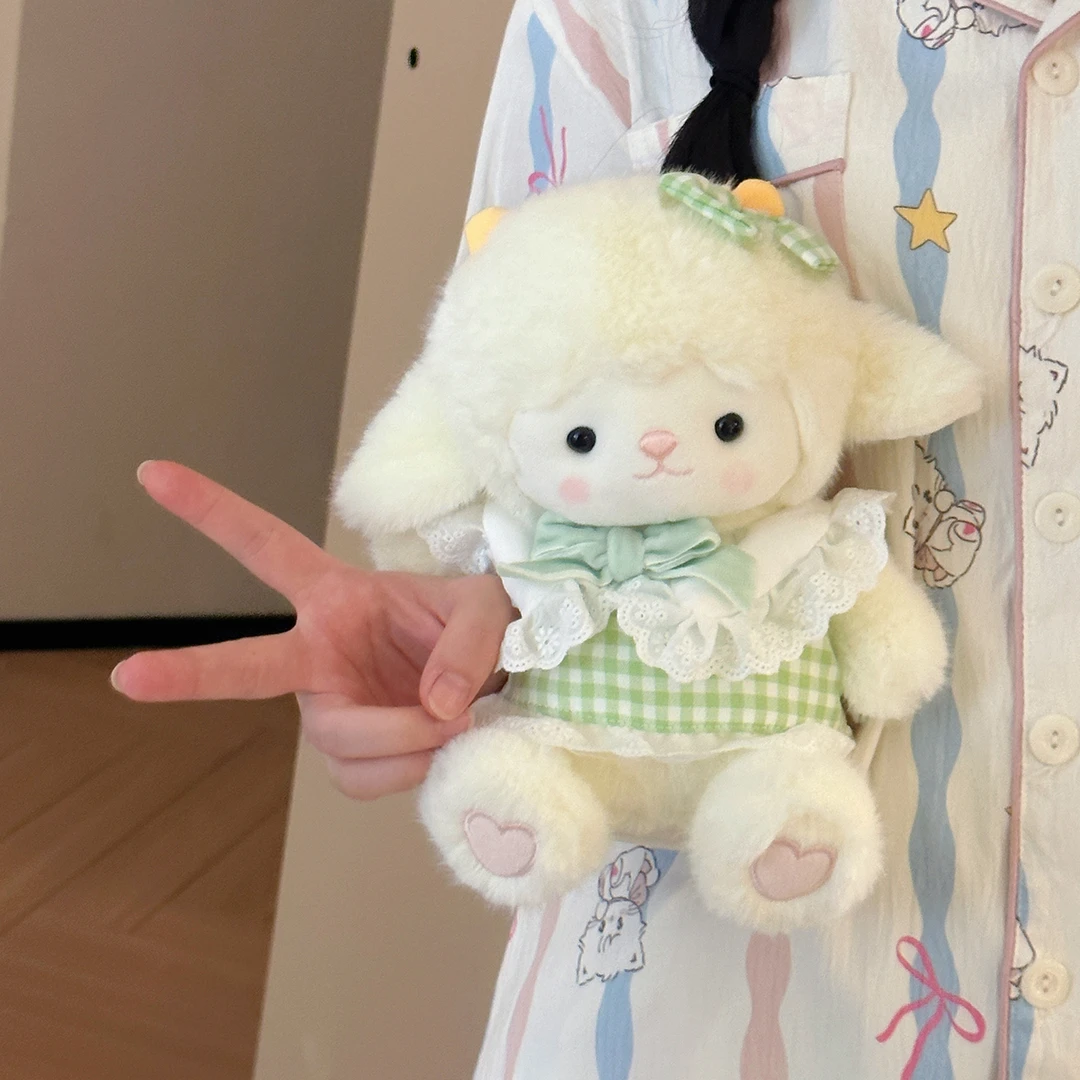 会拍手的小羊玩偶可唱歌安抚小象公仔陪睡娃娃熊毛绒玩具生日礼物