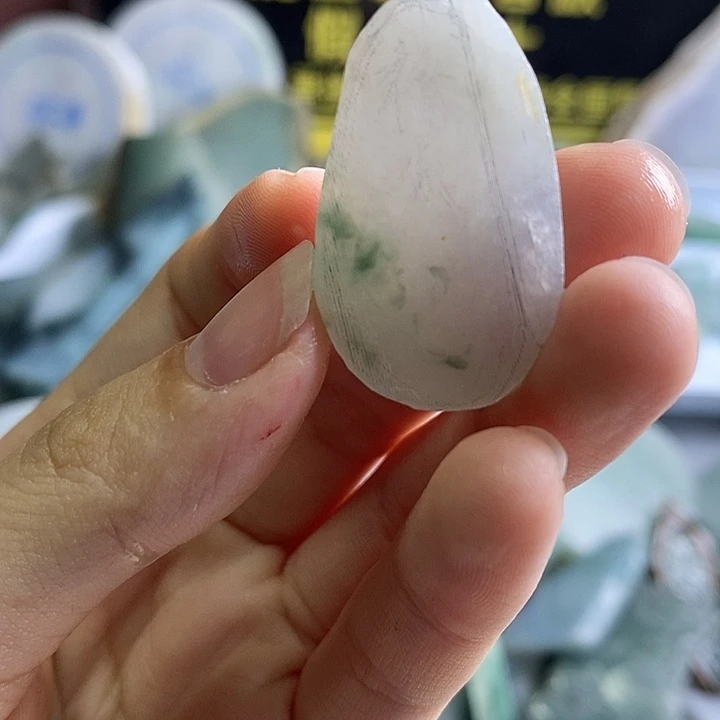 翡翠裸石纯天然翡翠