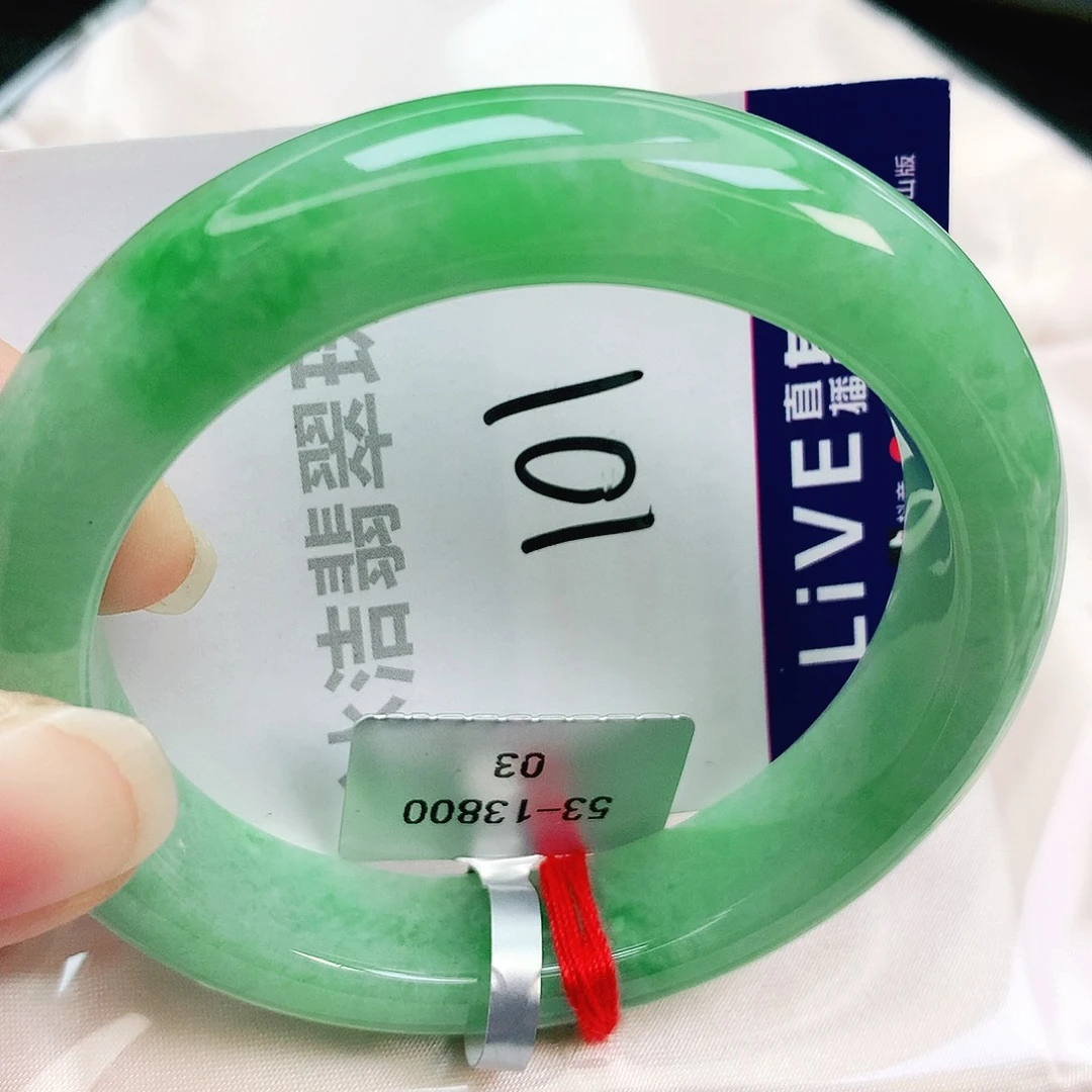 未镶嵌手镯翡翠缅甸天然A货翡翠手镯