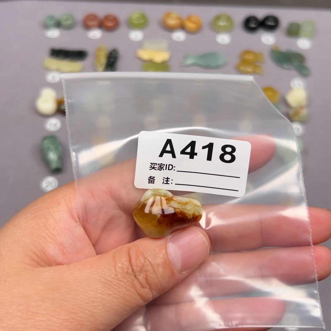 未镶嵌蛇纹石玉颈饰想*你