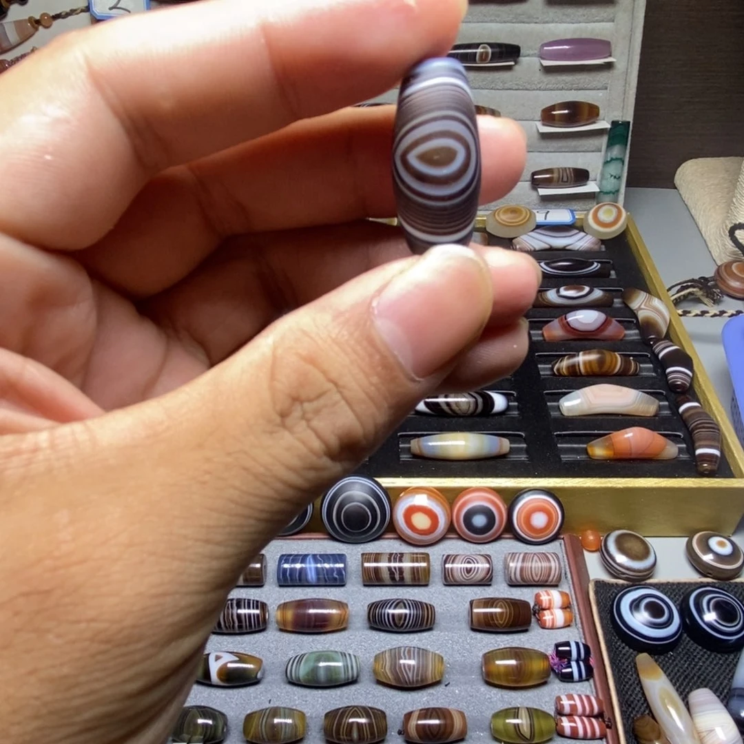 玛瑙/玉髓合金珠宝半成品