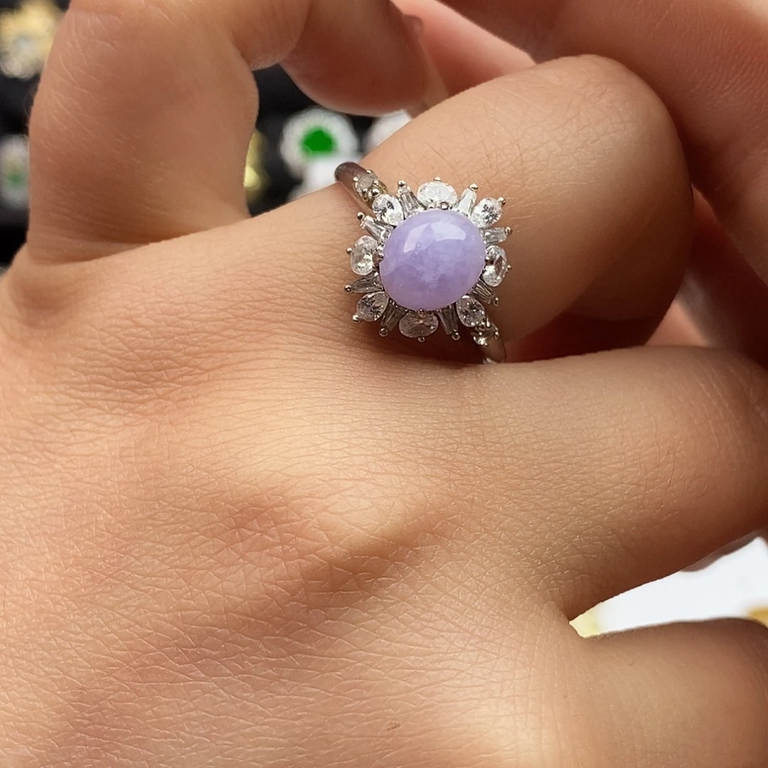 翡翠未镶嵌戒指翡翠