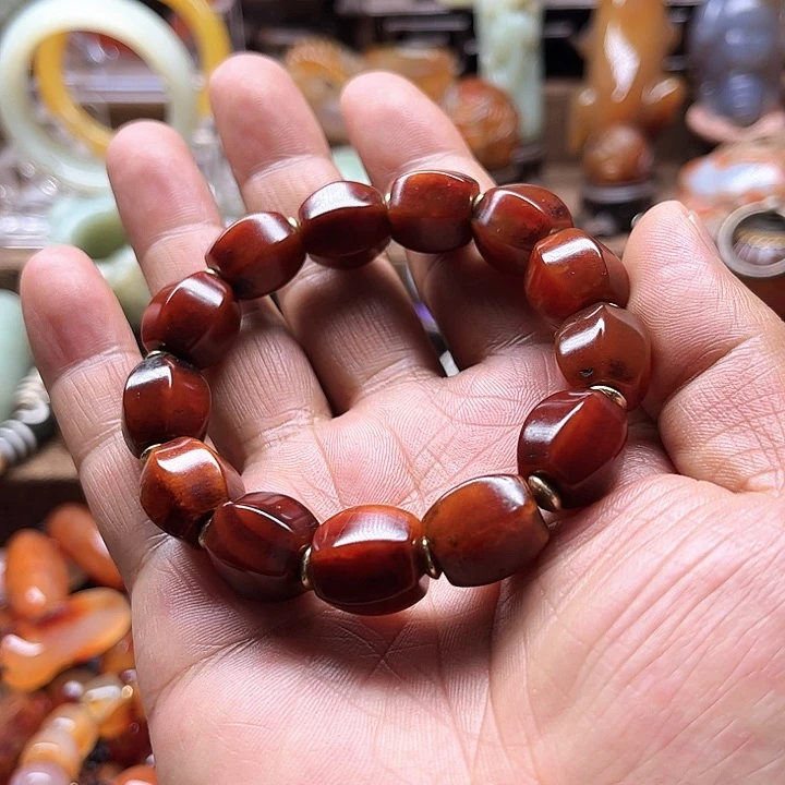 玛瑙/玉髓车挂未镶嵌