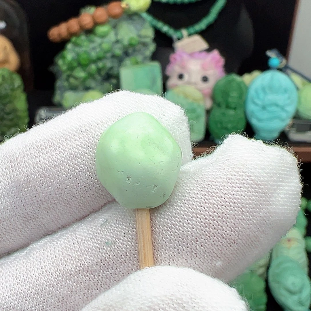 绿松石未镶嵌绿松石主播璐璐