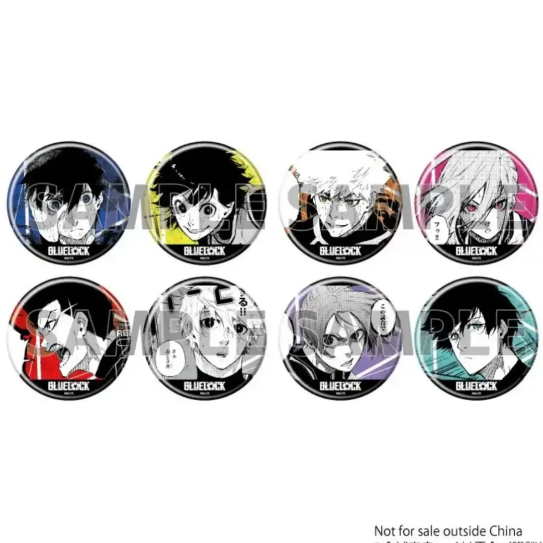 【蓝色监狱】蓝锁 A3原画风吧唧徽章 vol.2弹（默认代拆）