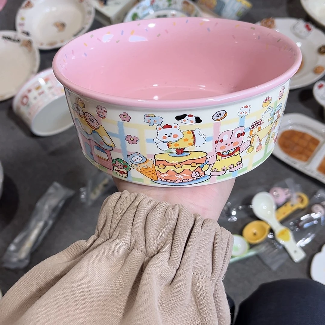 Kt陶瓷餐具6寸陶瓷