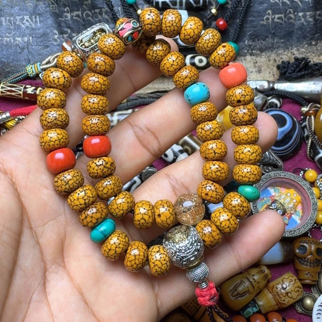 金刚菩提手串星月菩提双圈96