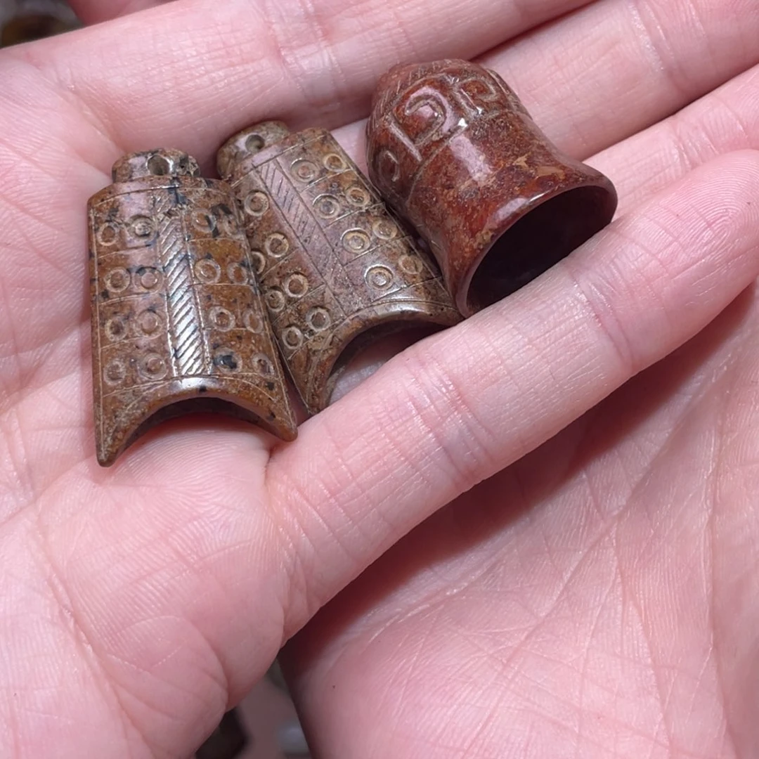 和田玉无未镶嵌慧*