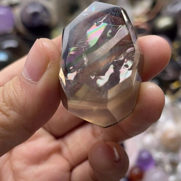 珠宝半成品水晶未镶嵌