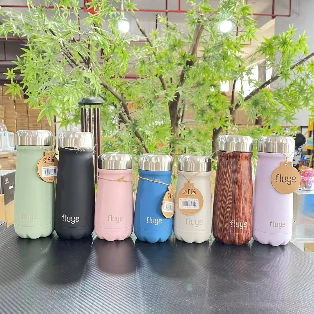 新款圆桶蓝色保温杯【款式随机】