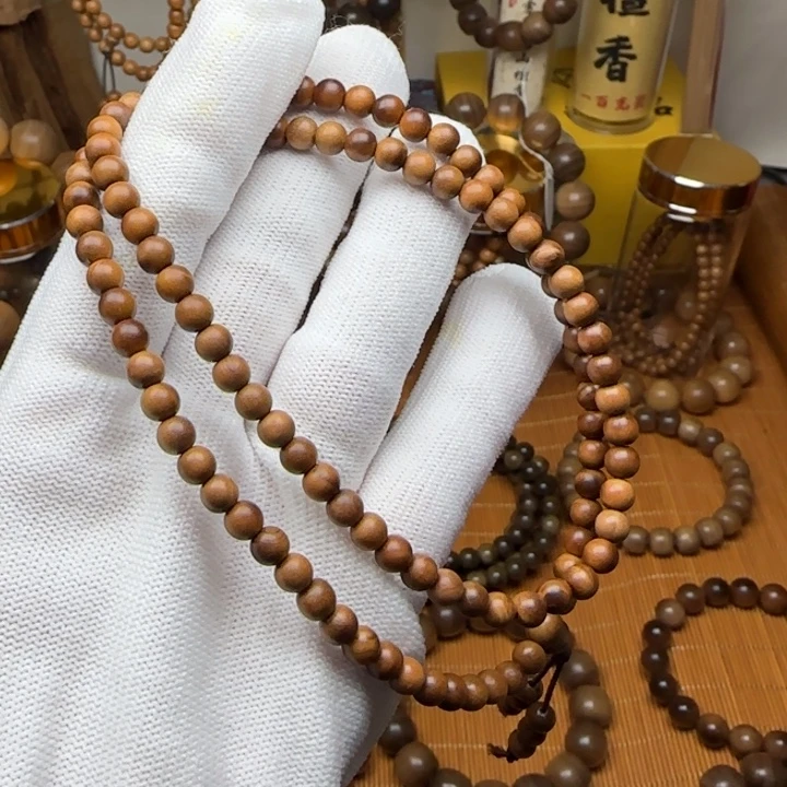 印度老山檀香手串0.5