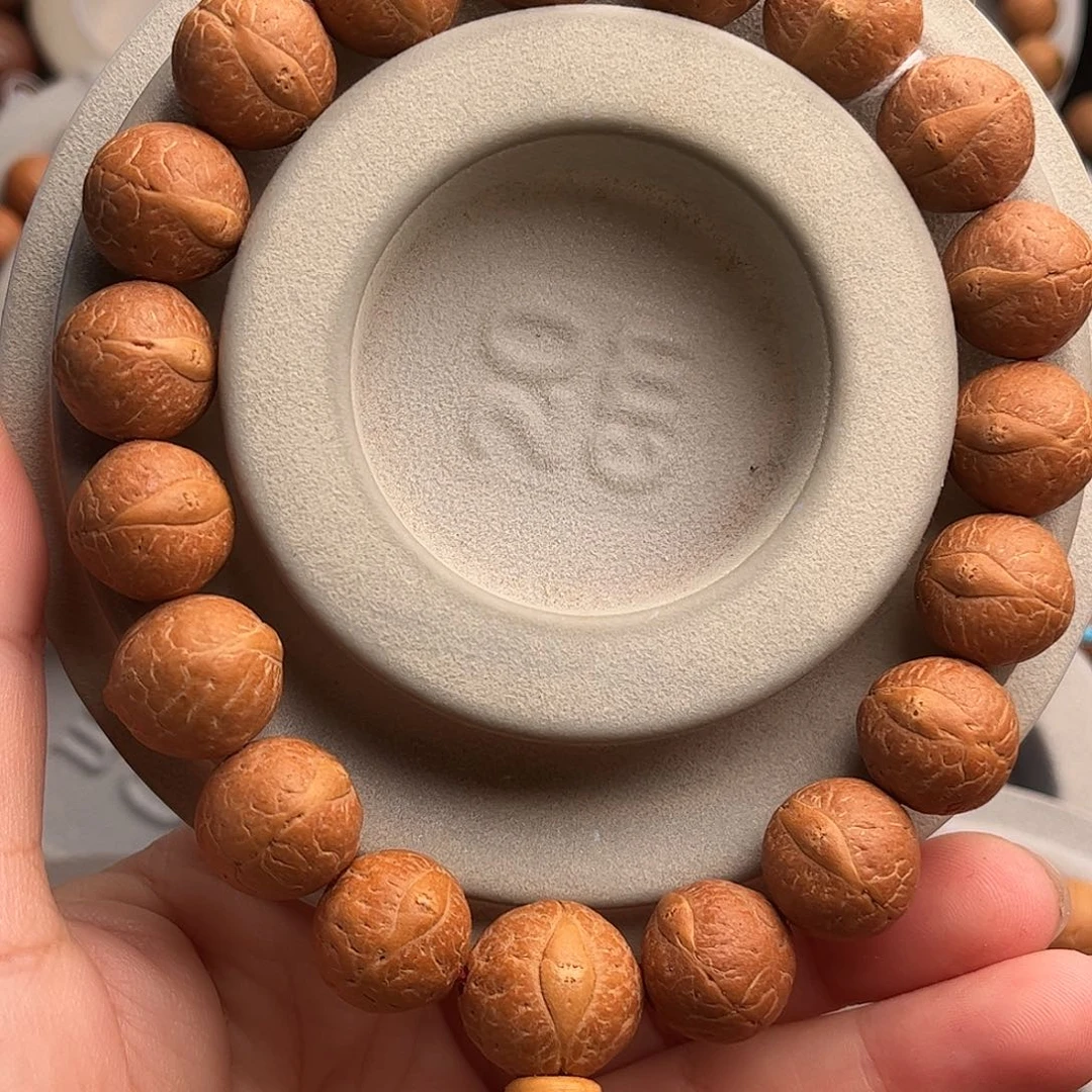 凤眼菩提手串14红皮