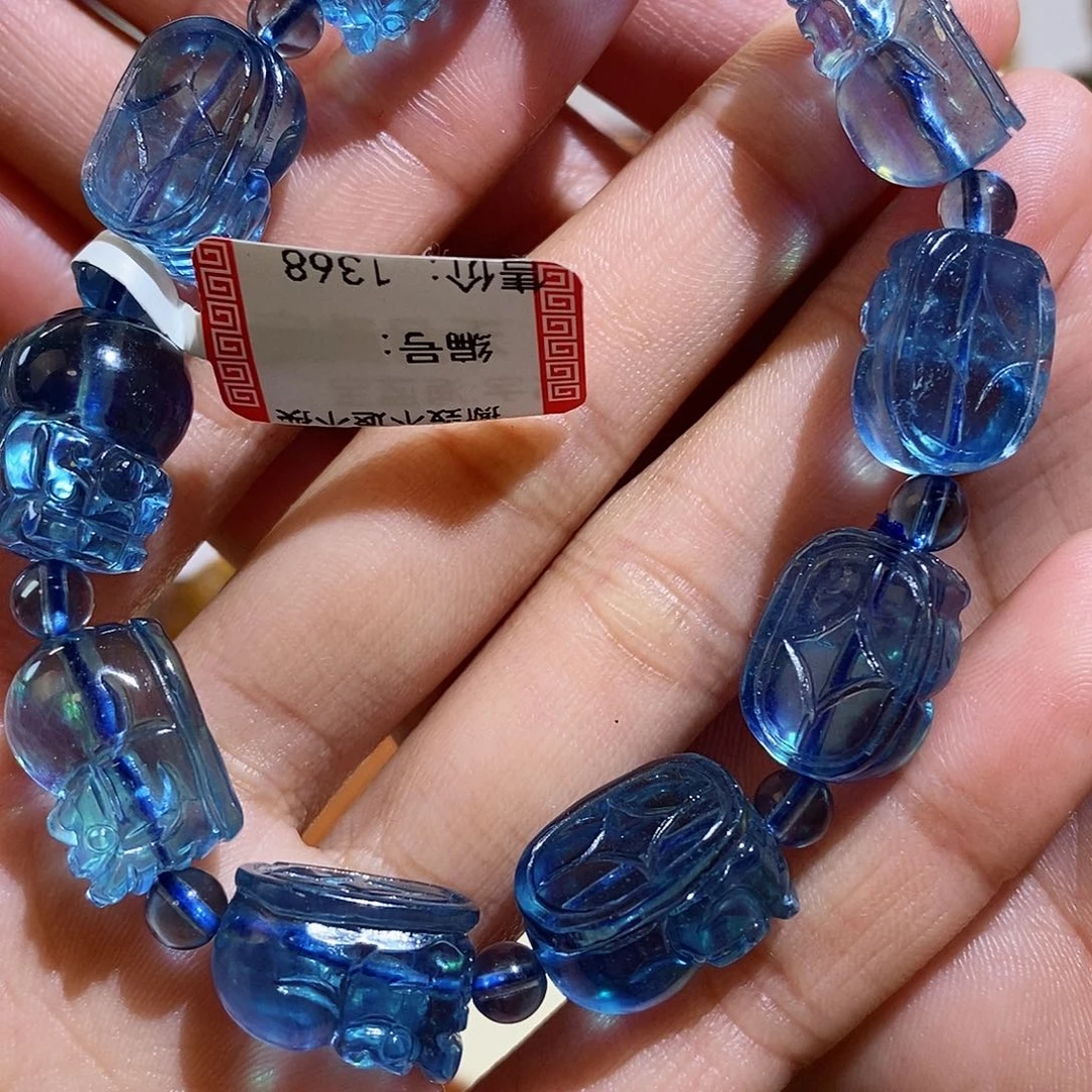 水晶颈饰未镶嵌橱****子手串