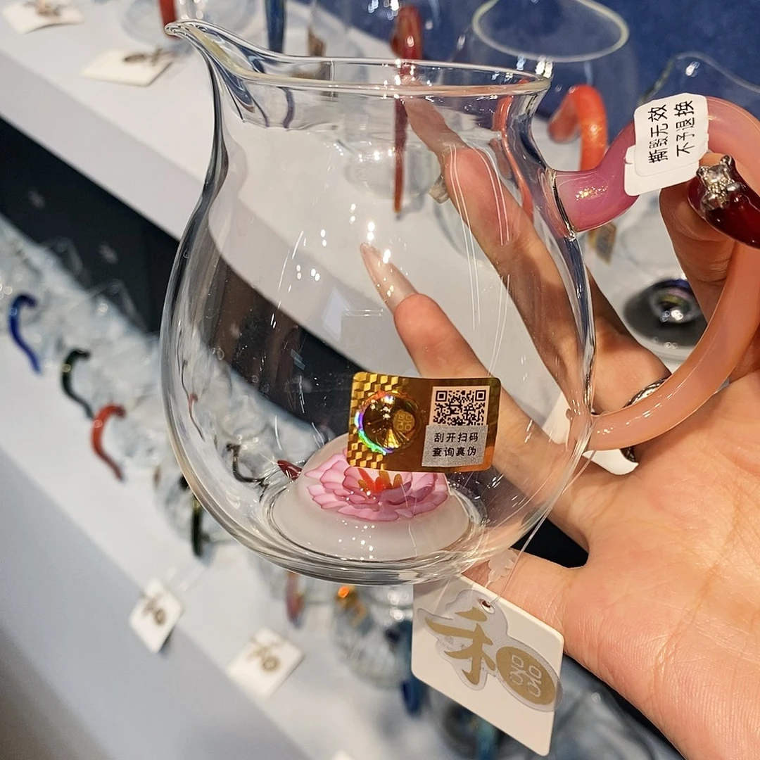 水晶玻璃吸管款，