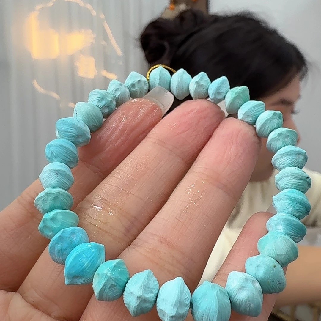 绿松石未镶嵌挂件