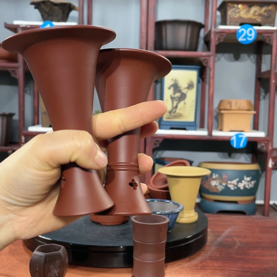 【闪购商品】紫砂花盆吴*东紫砂花盆